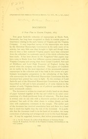 Cover of: A new plan to govern Virginia, 1623 by Arthur Percival Newton