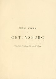 Cover of: New York at Gettysburg...