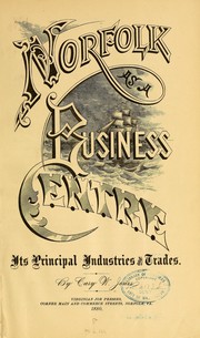 Norfolk as a business centre by Cary W. Jones