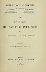 Cover of: Nouveau traité de chirurgie clinique et opératoire