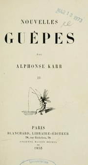 Cover of: Nouvelles guêpes