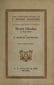 Cover of: The novels of F. Marion Crawford