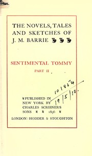 Cover of: The novels, tales and sketches by J. M. Barrie