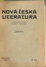 Cover of: Nová česká literatura: informativní nárys; drama