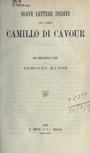 Cover of: Nuova lettere inedite
