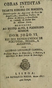 Cover of: Obras inéditas [compiladas e prefaciadas por] Antonio Lourenço Caminha