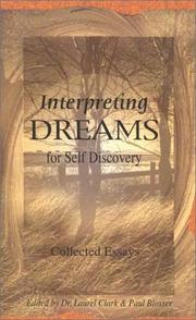 Cover of: Interpreting dreams for self discovery | 