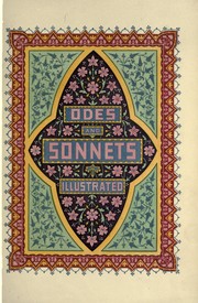 Cover of: Odes and sonnets, illustrated