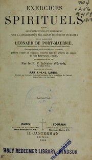 Cover of: Oeuvres compl`etes by Leonardo of Porto Maurizio, Saint