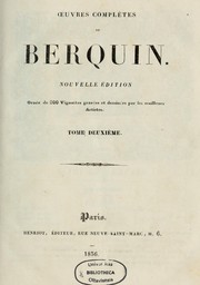 Cover of: Oeuvres complètes de Berquin