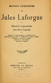 Cover of: Oeuvres complètes de Jules Laforgue by Jules Laforgue