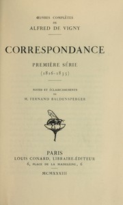 Cover of: Oeuvres complètes