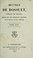 Cover of: Oeuvres de Bossuet, évêque de Meaux, revues sur les manuscrits originaux et les éditions les plus correctes