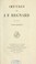 Cover of: Oeuvres de J.F. Regnard