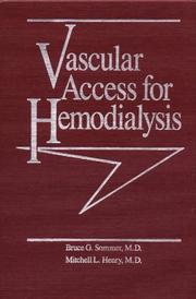 Cover of: Vascular access for hemodialysis by Bruce G. Sommer