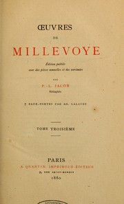 Cover of: Oeuvres