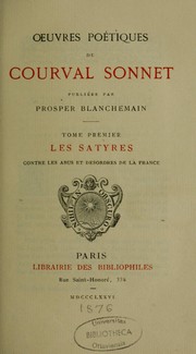 Cover of: Oeuvres poétiques