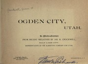 Ogden City, Utah by James H. Crockwell