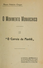 Cover of: O movimento manarchico