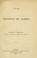 Cover of: On the Epistle of James