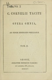 Opera omnia by P. Cornelius Tacitus
