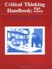 Cover of: Critical thinking handbook--high school : a guide for redesigning instruction