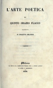 Cover of: Opuscoli varj