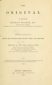 Cover of: The original: 5th ed