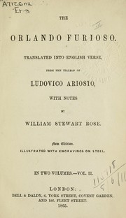 Cover of: The Orlando furioso by Lodovico Ariosto