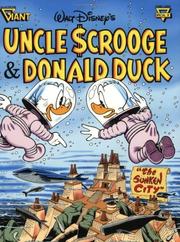 Cover of: Walt Disney's Uncle Scrooge & Donald Duck: The Sunken City (Gladstone Giant Comic Album Series, No. 2) (Gladstone Giant Comic Album Ser. : No.2)
