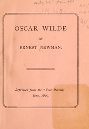 Cover of: Oscar Wilde