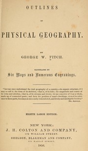 Cover of: Outlines of physical geography