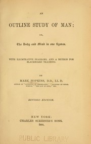 Cover of: An outlines study of man