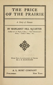 Cover of: The price of the prairie by Margaret Hill McCarter