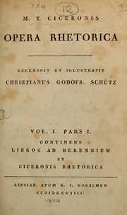 Cover of: Selected works by Cicero