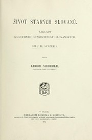 Cover of: Život starých Slovanů