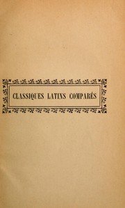 Cover of: Octavius de M. Minucius Félix: [partie de l'élève : Edition B, Introduction et texte]