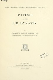 Cover of: Patesis of the Ur Dynasty