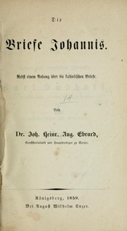 Cover of: Biblischer Commentar über sämmtliche Schriften des Neuen Testaments zunächst für Prediger und Studirende