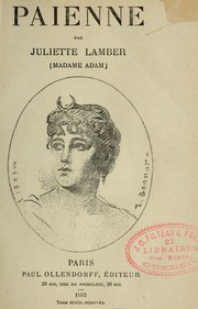 Cover of: Païenne