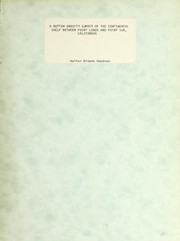 Cover of: A bottom gravity survey of the continental shelf between Point Lobos and Point Sur, California by Walter Browne Woodson