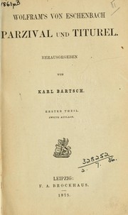 Cover of: Parzival und Titurel by Wolfram von Eschenbach