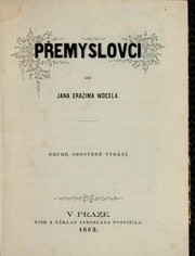 Cover of: Přemyslovci od Jana Erazima Wocela