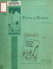 Cover of: The people of Boston