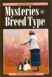 Solving the Mysteries of Breed Type by Richard G. Beauchamp