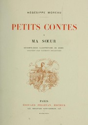 Cover of: Petits contes à ma soeur