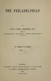 Cover of: The Philadelphian by Jennings, Louis John