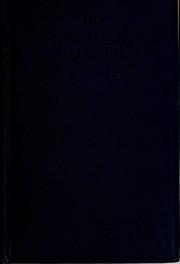 Cover of: The physical science of flour milling by Ernest Darwin Simon