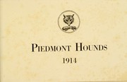 Cover of: The Piedmont Fox Hounds by Piedmont Fox Hounds (Hunt club : Fauquier County, Va.)