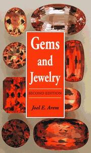 Cover of: Gems and jewelry